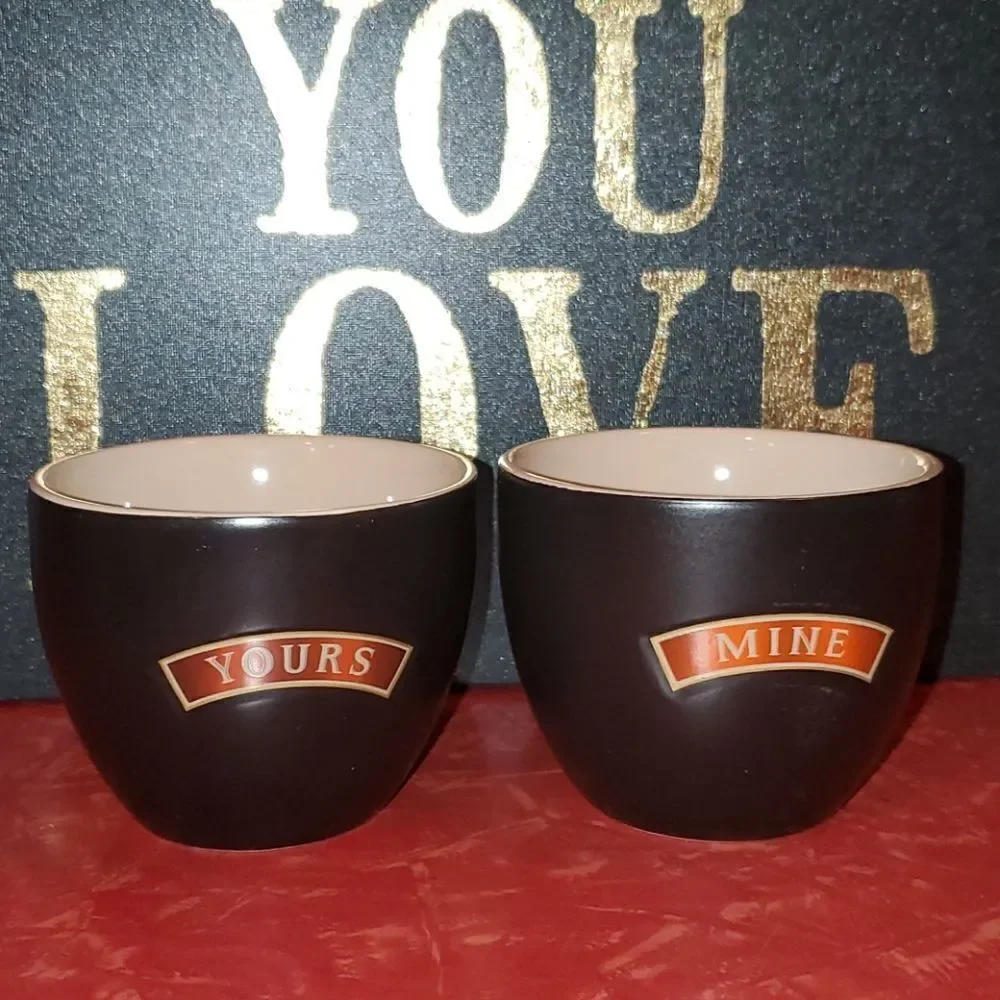 Baileys Irish Cream YOURS MINE Cups